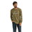 Wrangler Graphic Long Sleeve T-Shirt - Regular Fit - Burnt Olive Heather