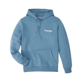 Wrangler Pullover Hoodie - Regular Fit - Medium Blue