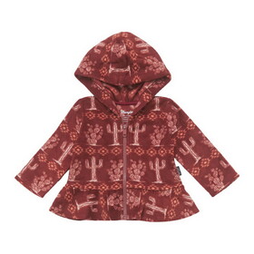 Wrangler 112353061 Baby Girl Hoodie - Burgundy