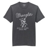 Wrangler Short Sleeve T-shirt - Regular Fit - Asphalt Heather