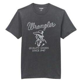 Wrangler Short Sleeve T-shirt - Regular Fit - Asphalt Heather
