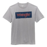 Wrangler Short Sleeve T-shirt - Regular Fit - Ultimate Gray Heather