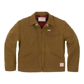 Wrangler X Filson Adventure Jacket - Regular Fit - Tan (Red Mackinaw Wool Lining)