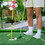 GOGO 48 Pack Perforated Plastic Golf Balls, White Golf Training Balls