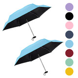 TOPTIE Mini Umbrella Compact Folding Umbrella with UV Protection Bulk Parasol