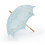 TopTie Lace Umbrella, Wedding Light Blue Battenburg Parasol, Christmas Gift