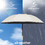 TOPTIE Automatic Inverted Umbrella Compact, UV protection Travel Umbrella with Reflective Stripe