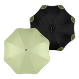 TOPTIE Round-Corner Umbrella Compact Umbrella Auto Open with Reflective Strip