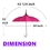 TOPTIE Purple Pagoda Parasol Windproof Sun Rain Umbrella, Vintage Bridal Umbrellas for Wedding Photography