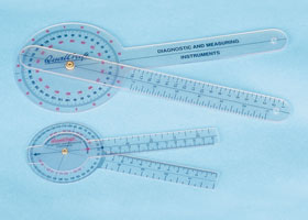 AliMed 5055- Med. International Standard Goniometer - 8"
