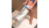 AliMed 66171 Seal-Tight Original Cast and Bandage Protector, Pediatric, Medium Leg, 19
