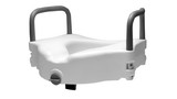 AliMed 7350 Raised Toilet Seat with Armrests