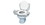 AliMed 74868 Elevated Push-Up Toilet Seat with Armrests