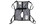 AliMed 77511 Hoyer&#174; 1-Piece Commode Sling with Positioning Strap