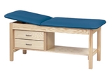 AliMed 78729- Clinton Treatment Table with Shelf and Draw