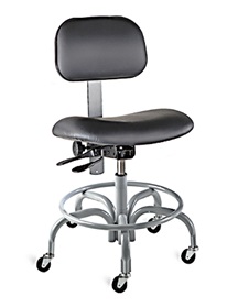 AliMed 7953G - Standard Chair- Bench- Vinyl- Grey