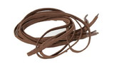 AliMed 824930 Elastic Shoelaces, Flat, White, 37