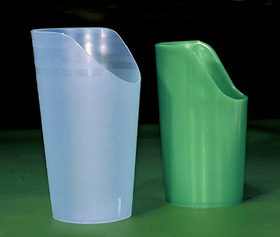 AliMed 8876725- Nosey Cutout Glass - Green - 4 oz. - 25/cs