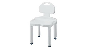 AliMed 88786 Bath and Shower Seat w/Back #88786