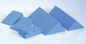 AliMed 9-670- Positioner Set - Upholstered Blue Vinyl