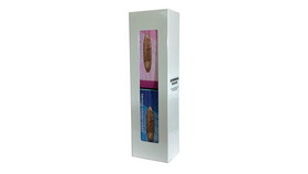 AliMed 923132 Space Saver Glove Dispenser, Powder-Coated Steel, Double #923132