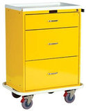 AliMed Harloff Isolation/Infection Control Cart, 3-Drawer