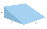 AliMed 931726- 25 Degrees Positioning Wedge - Upholstered Blue Vinyl - 11
