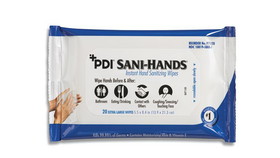 AliMed 937939 Instant Hand Sanitizing Wipes, Bedside Pack, 20/pack #937939