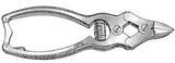 AliMed 98NIP1-21- Nail Nippers - Double Action - Stainless - Miltex 40-219