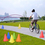 Wholesale GOGO 48Pcs 7-Inch Plastic Traffic Cones / Sports Training Safety Cones For Kids & Adults, Sports Training Outdoor Games Road Cones