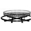 AMKO Displays 00-013CH 30" Round Basket, For Top Of Round Racks, For R52Wd & R57Wd, Chrome, Price/each