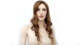 AMKO Displays 8096/C Brown Wig, Long Curly Hair