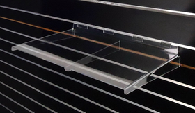 AMKO Displays ASW1224 Glass Shelves, 24"(W) X 12"(D) X 3/16"(T)
