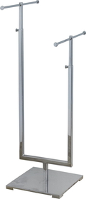 AMKO Displays CSR-2 Jewerly Stand, Adjustable Upright 15" - 25" & 18" - 29", 7" Base