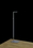 AMKO Displays CSR-L L-Jewelry Stand, Adjustable Upright 17" - 31", 5" Base, Price/each