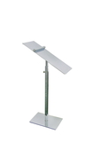 AMKO Displays CSR-SS Angle Shoe Stand, Adjustable From 14" To 22", Base: 6"(L) X 4"(W)