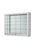 AMKO Displays ESC-WL60S Silver Frame Wall Mounted Case, 60