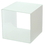 AMKO Displays FC4W-10 Frosted White Cube