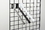 AMKO Displays GP/7B 7 Ball Waterfall For Gridwall, Square Tubing, Chrome, Price/each