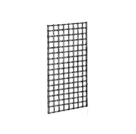 AMKO Displays GP24 2' X 4' Gridwall, Constructed W/ 1/4" Wire, Chrome