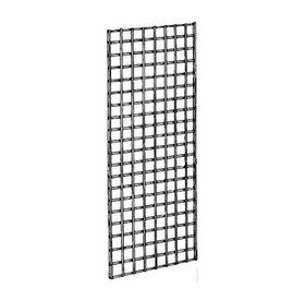 AMKO Displays GP25 2' X 5' Gridwall, Constructed W/ 1/4" Wire, Chrome