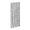 AMKO Displays GP25 2' X 5' Gridwall, Constructed W/ 1/4" Wire, Chrome, Price/each