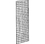 AMKO Displays GP26 2' X 6' Gridwall, Constructed W/ 1/4" Wire, Chrome, Price/each