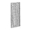 AMKO Displays GPW25 2' X 5' Gridwall, Constructed W/ 1/4" Wire, White, Price/each