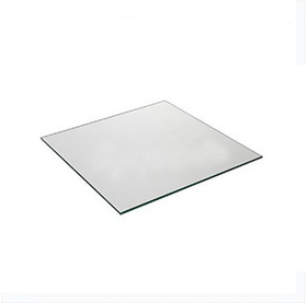 AMKO Displays GS1414 Tempered Glass Shelves, 14"X14"X 3/16"(T)
