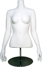 AMKO Displays HM/F Half Female Mannequin With Shoulder Cap