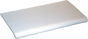 AMKO Displays IMS4813/W Injection Molded Shelf, 48"(W) X 13" (D), White