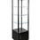 AMKO Displays KDWA-001 Square Lighted Tower Showcase, 20"(L) X 20"(W) X 73"(H), Price/each