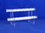 AMKO Displays NBC-2 2 Tier Bracelet Display, 1" Diameter Bar, 11 3/4"(L) X 5"(W) X 6"(H), Price/each