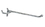 AMKO Displays PEG/BH10 Peg Hooks W/Ball Tip End, 10", 3/16" Wire, Price/each